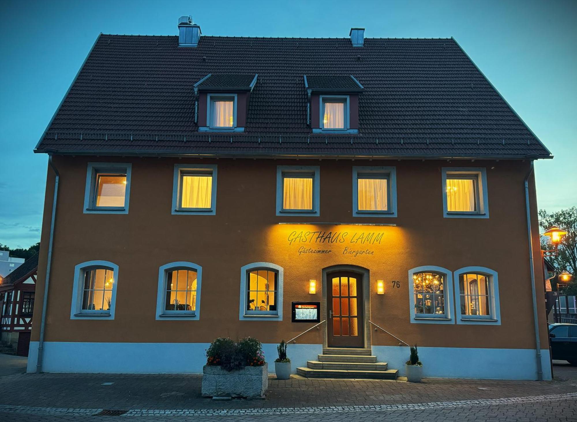 Gasthaus Lamm Neuenstadt am Kocher Dış mekan fotoğraf